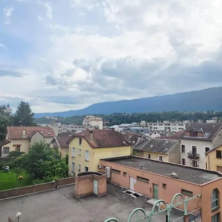 2 Dans Neuf, Terrasse Sud, Meuble Contemporain, Parking אקס-לה-באינס