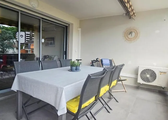 2 Dans Neuf, Terrasse Sud, Meublé Contemporain, Parking *