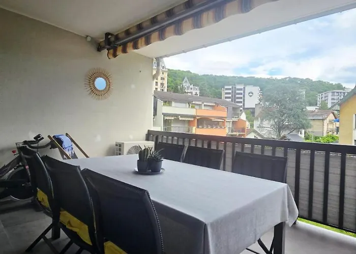 2 Dans Neuf, Terrasse Sud, Meuble Contemporain, Parking エクスレバン